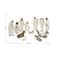 Glitzhome® 12 Piece Oversized Ivory Nativity Figurine Set